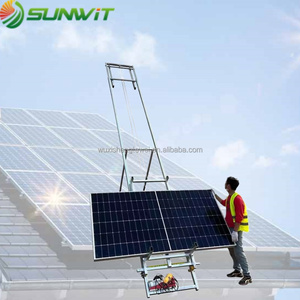 Échelles pliantes de 10, 15, 20, 25, 30 mètres, panneaux d'<span class=keywords><strong>installation</strong></span> de système solaire, élévateur de panneaux, montage de panneaux avec levage automatique - Product Image 3