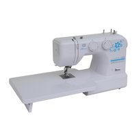 Machine à coudre surjeteuse automatique domestique DS-987, portable avec pied entraîneur