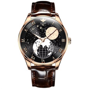 Montre mécanique automatique de luxe pour homme, étanche, squelette - Product Image 1