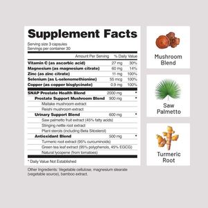 Integratore Alimentare OEM per la Salute della Prostata Maschile, Capsule Ricche di Minerali per il Trattamento della Prostata - Product Image 2