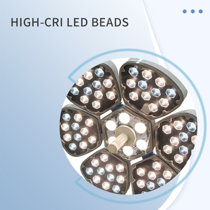 Lámpara Quirúrgica LED para Hospital, Luz de Teatro sin Sombra, Equipo Veterinario, Montada en Techo, Móvil y Portátil - Product Image 4