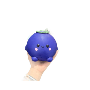 Cute Fruit <b>Squishy</b> Toys Set Soft Slow Rebound Stress Relief Fidgets for Kids and Adults Sensory Desktop Decoration - Product Image 4