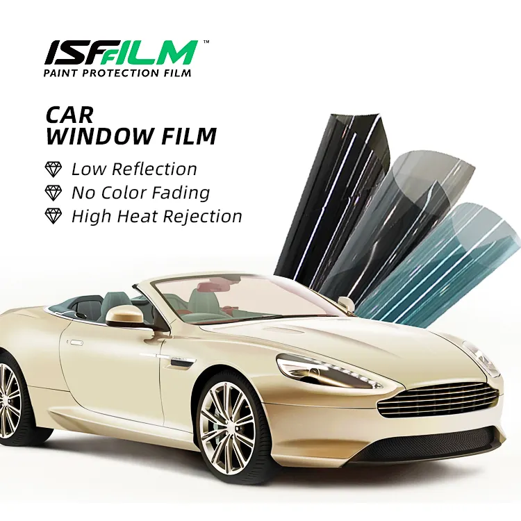 Оптовая продажа, ультрафиолетовое переходное защитное ветровое стекло от производителя, изоляционное нано-керамическое рулонное стекло для автомобильных окон