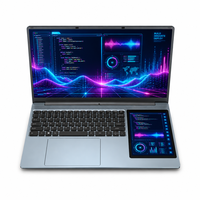 Nouvel ordinateur portable à double écran Intel Alder Lake OEM/ODM d'usine, 15,6 pouces, écran tactile IPS, avec Windows 11 Pro, 8/16 Go de RAM, 512 Go/1 To de SSD