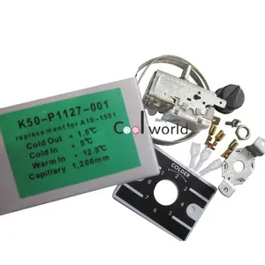Thermostat capillaire K50-P1127-001 pour distributeur d'eau/réfrigérateur/congélateur