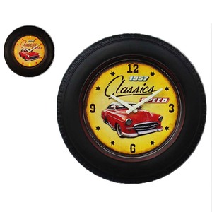 <span class=keywords><strong>Reloj</strong></span> de pared LED para neumáticos de <span class=keywords><strong>coche</strong></span>, cronógrafo de neón, hecho en China, precio competitivo, venta al por mayor - Product Image 2