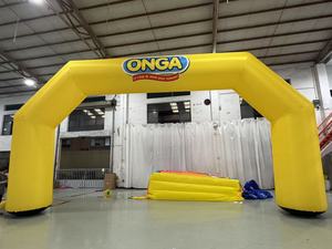 Prix d'usine, arche de course gonflable personnalisée pour événements sportifs, ligne de départ et d'arrivée, publicité gonflable colorée pour événements DLGZG - Product Image 2