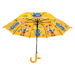 Paraguas Recto Ovida para Niños con Tela Estampada POE, Apertura Semiautomática y Logotipo Personalizado para Niños y Niñas - Product Image 2