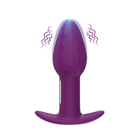 Ylove 10 modes de vibration puissants, vibrateur à moteur puissant, silicone souple, étanche IP65, pour femmes, jouet sexuel, plug anal, masseur.