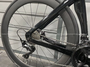 Vélo de route aérodynamique Munice R1 Carbon, Shimano Di2 24 vitesses, frein à disque, 8,1 kg, vélo de course ultraléger pour cycliste professionnel - Product Image 3