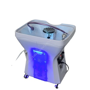 Équipement de salon Kisen : Machine essentielle pour le lavage des cheveux, bac de lavage de tête Spa Bac Zen Flow Design, température constante, facile à utiliser, bac à shampoing - Product Image 1