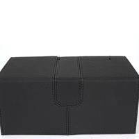 Boîte de rangement polyvalente en cuir PU pour plus de 200 cartes, design TCG personnalisé, cartes Yu-Gi-Oh, tarot, personnalisable, 26,5x18x10cm