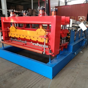 Hot Sản phẩm mới mái ngói Máy ép tráng men ngói cuộn tạo thành máy bánh <span class=keywords><strong>sandwich</strong></span> Bảng điều chỉnh máy cắt - Product Image 3