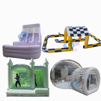 Usine directe PVC gonflable terrain de football d'eau pas cher savon terrain de football terrain de jeu de sport