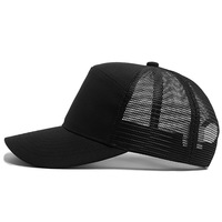 Gorra Trucker Vintage de 5 Paneles Personalizada al por Mayor, Regalo Corporativo, Logotipo de Marca, Impresión por Transferencia de Calor, 100% Algodón, Parte Trasera de Malla, Gorra Deportiva