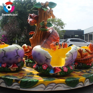 Populaire Coin Operated Kiddie Rides Dinosaur Carrousel <span class=keywords><strong>à</strong></span> <span class=keywords><strong>vendre</strong></span> Marche Dinosaur Ride Animal Dinosaur Coin Rides Pour Mall - Product Image 4