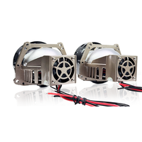 Phares à lentille de projecteur LED Cruze super lumineux de 3,0 pouces, 6000K, intensité haute/basse, 12V, haute luminosité, universels pour voitures