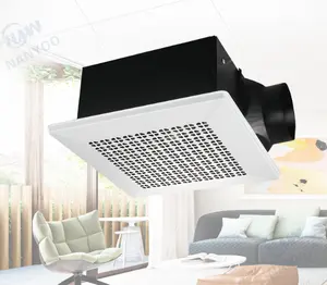 Ceiling Mounted Exhaust Fan Hotel Silent Inline Fan For Ventilation And Air Purify