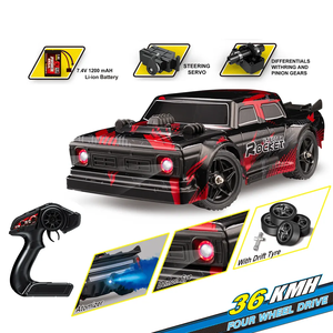<span class=keywords><strong>KS</strong></span> 2.4G Voiture de dérive télécommandée Jouet Enfants 4WD RC Véhicule de course 36 KM/H Voiture de dérive de simulation à grande vitesse - Product Image 6