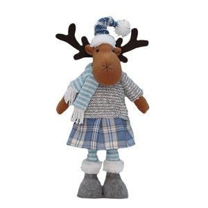 Decoración Navideña, Muñeco de Nieve con Patas Telescópicas, Figura de Peluche Navideña, Regalo de Año Nuevo, Figuras y Juguetes - Product Image 6