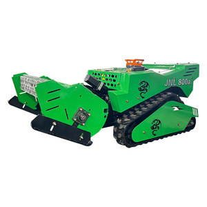 Remote Control Crawler Lawn Mower 4-Stroke 1200W 196cc for Slope & Muddy Terrain Garden Farm Use - Product Image 3