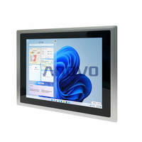 Endüstriyel AIO Dokunmatik Ekran Panel PC 10.4/12.1/15 İnç IP65 Su Geçirmez Duvara Monte Tablet Gömülü Bilgisayar Anovo PPC-112