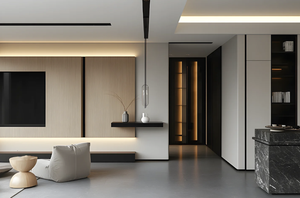 Mueble de Madera Personalizado, Moderno, con Diseño de Esqueleto, Estilo Retro, para Dormitorio - Product Image 3