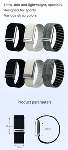 Nouvelle montre connectée rectangulaire W11, écran IPS 360*360, bracelet en caoutchouc, boîtier en alliage, Android, étanche IP67, podomètre, boussole, thermomètre - Product Image 6