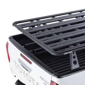 Nouveau Style en aluminium Panier de Toit et Barre Stabilisatrice pour Toyota Hilux et Revo Pick-Up