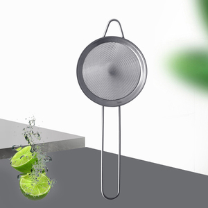 Nhà Máy Trực Tiếp Nhà Bếp Cao Cấp Dài Xử Lý Thép Không Gỉ Sàng Sàng Nấu Ăn Bột Lọc Lưới Tốt Lọc Dầu Bộ - Product Image 5