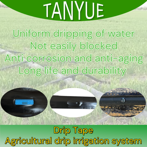 100% plástico DN 16mm sistema de <span class=keywords><strong>riego</strong></span> <span class=keywords><strong>por</strong></span> <span class=keywords><strong>goteo</strong></span> subsuperficial gotero interior plano cinta de <span class=keywords><strong>riego</strong></span> <span class=keywords><strong>por</strong></span> <span class=keywords><strong>goteo</strong></span> para <span class=keywords><strong>riego</strong></span> de cultivos en hileras - Product Image 5