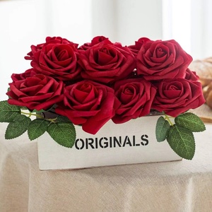 <span class=keywords><strong>Rose</strong></span> Artificiali Fatte a Mano 8CM, 25 Pezzi, Boccioli di Rosa in Schiuma PE per Fai da Te, Artigianato, Feste all'Aperto, Matrimoni e Lauree - Product Image 4