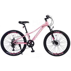 Bicicleta de Montaña ZUKKA de 24 Pulgadas con Cuadro de Aleación, 7 Velocidades y Freno de Disco Mecánico para Jóvenes de 9 a 12 Años - Product Image 4