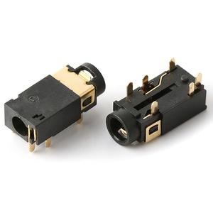 Tai Nghe Mạ Vàng PJ-342 Jack 3.5Mm 6 Chân DIP Âm Thanh Nổi Nữ - Product Image 1