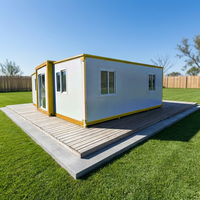 Fournisseurs chinois de maisons préfabriquées pliables et extensibles de 20 pieds et 40 pieds, maisons préfabriquées avec chambre à coucher, mini-bureaux pliables, maisons conteneurs extensibles