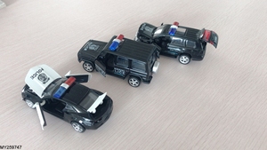 Coche de camuflaje de la policía, accesorio con 4 puertas que se pueden abrir, 132 OEM - Product Image 5