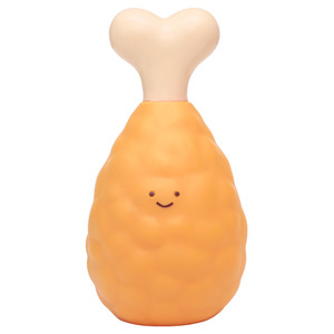 Jouets à mâcher pour bouledogues français, motif fruits et légumes, PVC durable, jouets pour chiens d'extérieur pour le nettoyage des dents et le soulagement du stress - Product Image 5