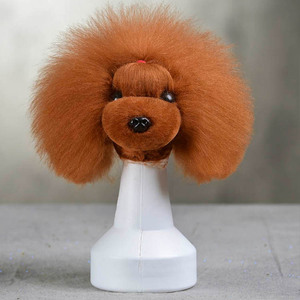 Cabeza de Maniquí Realista para Prácticas de Peluquería Canina, Modelo de Perro Teddy para <span class=keywords><strong>Corte</strong></span>, Peinado, Recorte, Entrenamiento, Enseñanza en Salón - Product Image 2