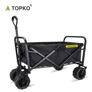 TOPKO troli luar ruangan, troli pantai, troli pembawa perjalanan, mendaki, berkemah, luar ruangan - Product Image 1