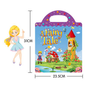 Livre d'autocollants réutilisables pour enfants, fabricant de jouets, livres d'apprentissage éducatifs précoces - Product Image 6