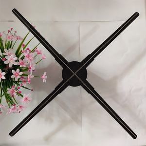 Werbung 3D hologramm led-anzeige led fan display FSP 70cm 27,6 in <span class=keywords><strong>2</strong></span>,<span class=keywords><strong>3</strong></span> ft 0,38 qm fläche 3D holographische display - Product Image 1