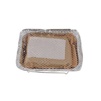 Mini Barbecue jetable pour 2 à 3 personnes, prix bas, pique-nique en plein air, Camping, poêle en aluminium sans fumée, charbon de bois, Barbecue instantané