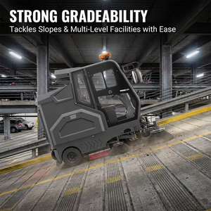 Nueva barredora de calles autopropulsada CleanHorse M9, totalmente cerrada, de 2200 mm, industrial, de alta resistencia, con batería de 48V 157Ah, 37000/h de <span class=keywords><strong>limpieza</strong></span> - Product Image 6