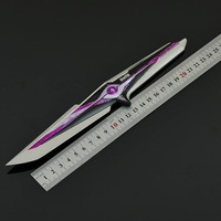 Modèle d'armes à thème de jeu Delta, « Starseeker » - 25 cm, pièce de collection entièrement en métal, fabriquée en Chine, pour cadeaux d'anniversaire/de Noël