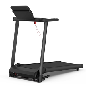 Cinta de correr eléctrica plegable portátil de 3HP con inclinación automática, pantalla LED y monitor de frecuencia cardíaca para fitness en interiores, venta al por mayor - Product Image 2