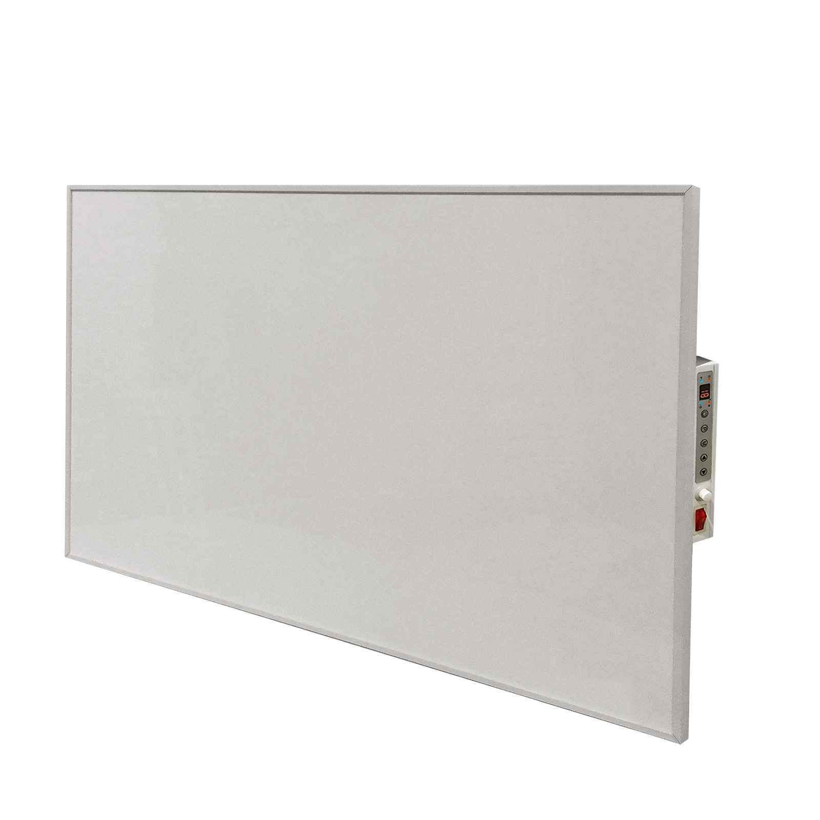 Professional Aluminum Frame Heating White Smart Health C072 220v 720 W Far Infrared Radiant Carbon Crystal Panel Room Heater