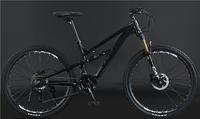 Vélo de montagne souple en alliage d'aluminium 30 vitesses à double absorption des chocs pour adultes et adolescents.