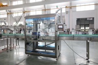 Machine d'application de poignées pour bouteilles d'eau de 5L, équipement de montage de poignées en plastique pour bidons d'eau, pour l'emballage de bouteilles