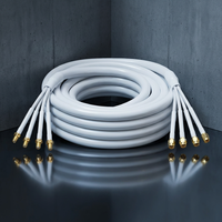 Câble d'extension SMA Quad 2m avec câble d'antenne coaxial SMA mâle vers femelle RG195 Câbles de communication