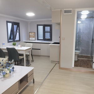 Có thể gập lại mở rộng 20ft <span class=keywords><strong>container</strong></span> nhà cho xây dựng trang web Modular đúc sẵn nhà di động - Product Image 6